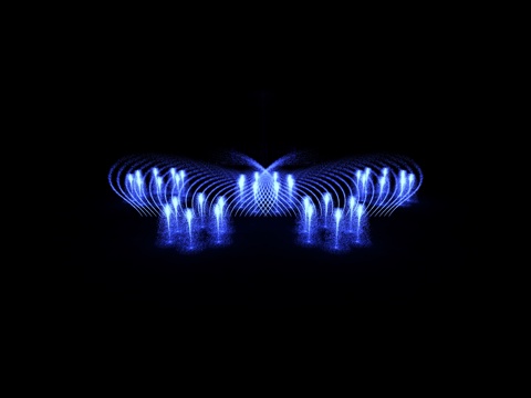  音乐喷泉3d模型 