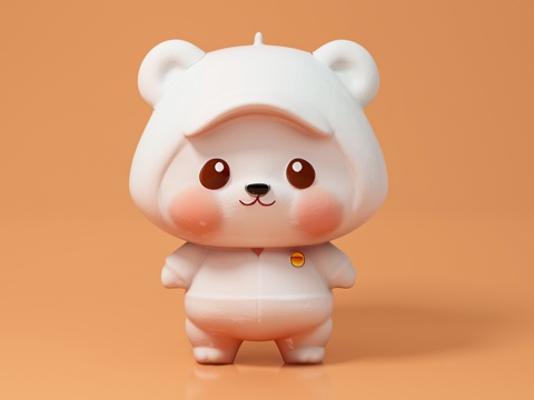  玩偶 卡通形象 手办 摆件 游戏角色 美陈 动画 装饰 氛围3d模型 