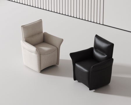  现代沙发椅3d模型 