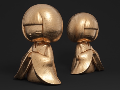  艺术雕塑 摆件 创意 艺术装置 雕像 抽象 艺术品 装饰 展3d模型 