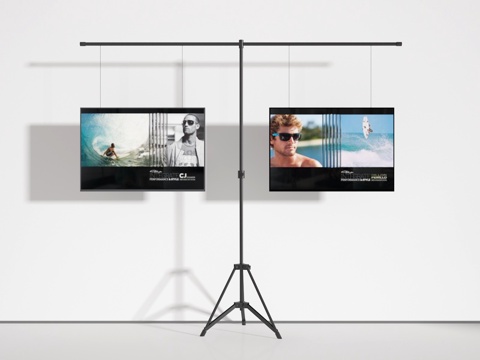  电视架3d模型 