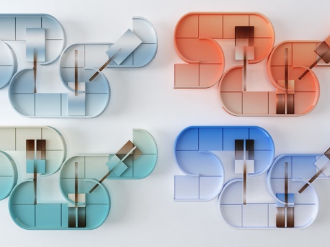  墙饰3d模型 