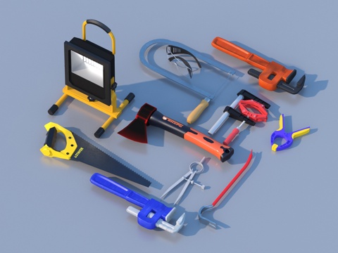  工具 五金件3d模型 