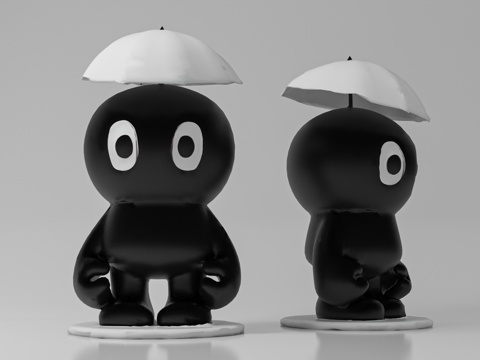 创意摆件 艺术品 装饰 玩具 雕塑 摆件 道具 美陈 装饰3d模型 