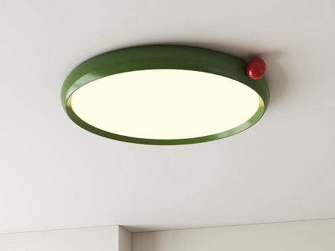  现代简约吸顶灯3d模型 