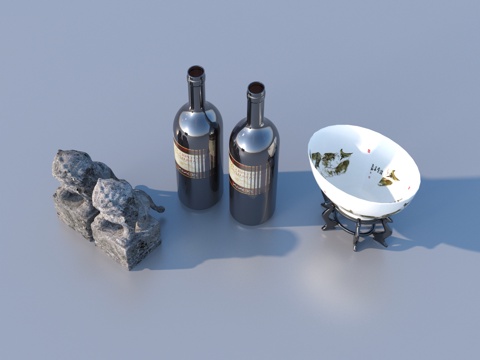  生活用品 工艺摆件 艺术品3d模型 