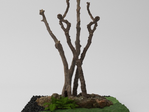  景观小品 造景小品 庭院小品3d模型 