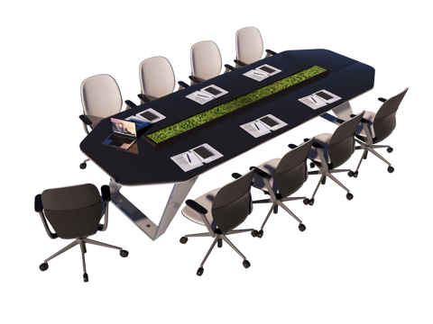  会议桌椅 办公桌椅 办公设备 办公用品su模型 