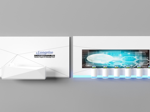  展台 展示柜 展示台 展柜货架3d模型 