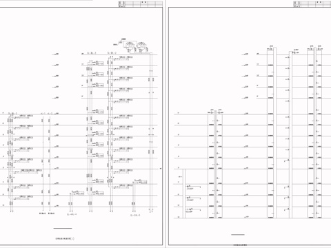  办公楼及厂房空调图cad施工图 
