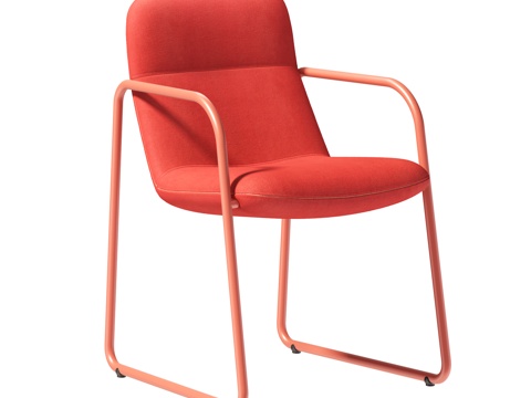  LD Seating 现代单椅 意式单椅 布艺休闲椅 扶手椅3d模型 