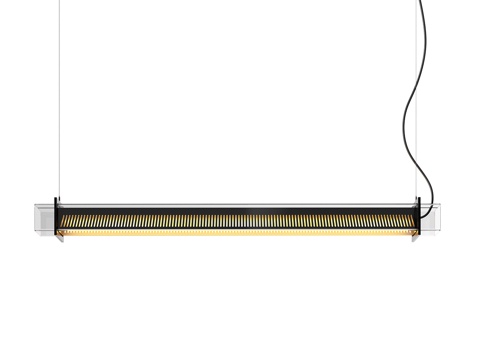  Sammode 现代吊灯 极简吊灯 工作吊灯 长条吊灯 悬挂3d模型 