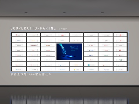  荣誉墙3d模型 