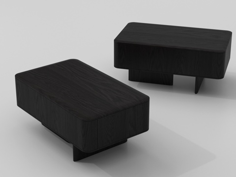  边几 角几 方几 茶几3d模型 