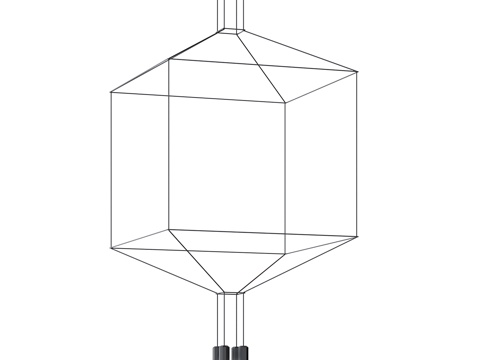  Vibia 现代吊灯 极简吊灯 创意吊灯 led吊灯3d模型 