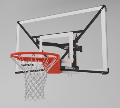  篮球架 篮筐3d模型 