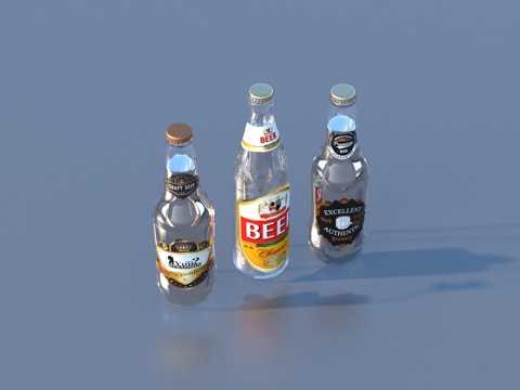  酒 白酒 酒瓶 名酒 酒水3d模型 