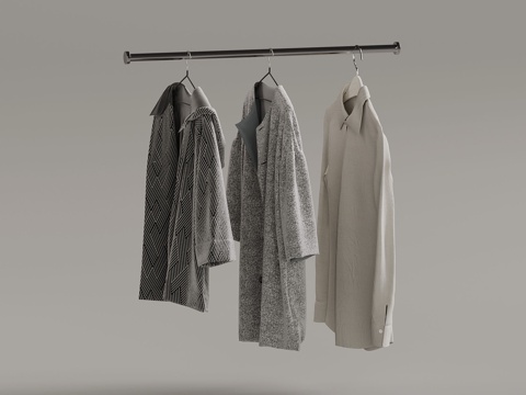  衣服 现代衣服服饰3d模型 