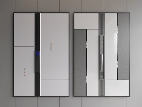  蜂窝板天花 铝扣板吊顶 集成吊顶 卫生间吊顶 厨房吊顶3d模型 