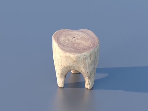  凳子 木凳子 桌椅板凳3d模型 
