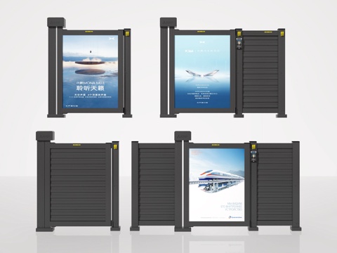  铁闸门3d模型 