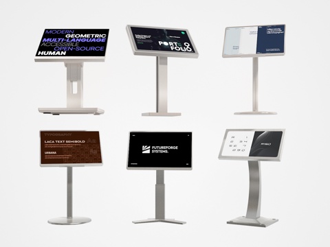  电视机3d模型 