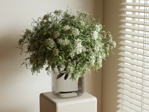  现代花卉 插花3d模型 
