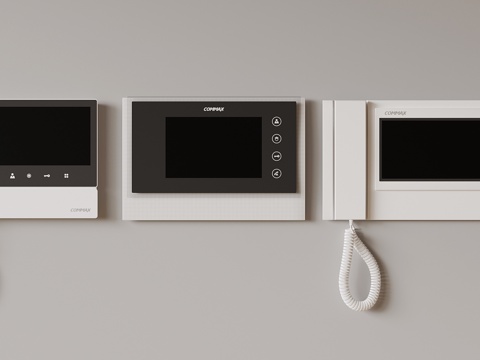  电话 现代可视电话3d模型 
