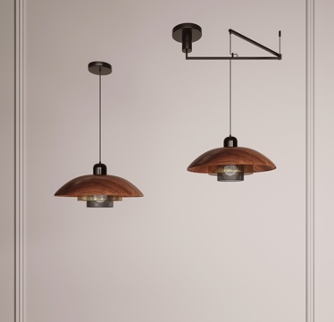  中古吊灯 餐厅吊顶 法式吊灯 复古吊灯 原木吊灯 侘寂吊灯3d模型 