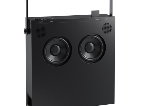  Teenage Engineering 极简音响 扬声器3d模型 
