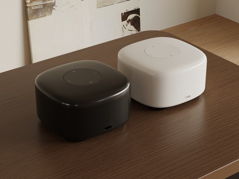  音响 现代智能音响3d模型 
