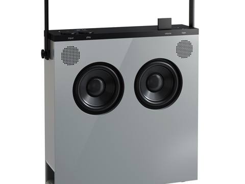  Teenage Engineering 极简音响 扬声器3d模型 