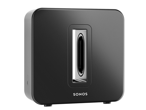  Sonos 现代音响 音箱 扬声器 低音炮3d模型 