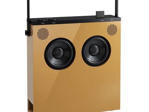  Teenage Engineering 极简音响 扬声器3d模型 