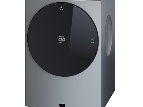  Vastel GO 极简洗衣机 现代洗衣机 干衣机3d模型 