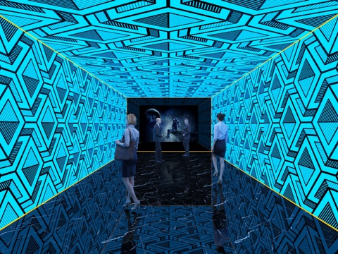  走廊过道3d模型 