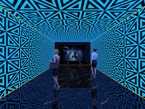  走廊过道3d模型 