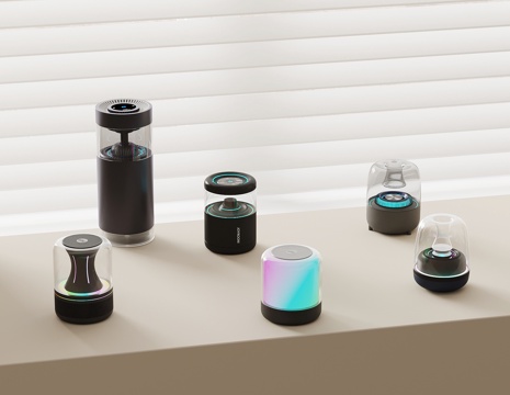  现代音响 小音箱3d模型 