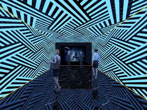  走廊过道3d模型 
