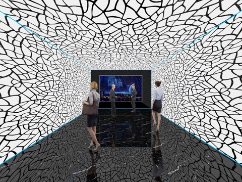  走廊过道3d模型 