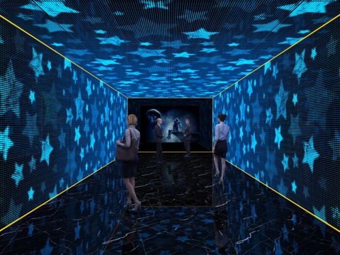  走廊过道3d模型 