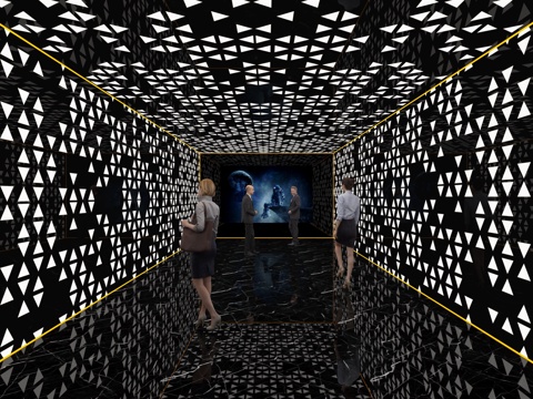  走廊过道3d模型 