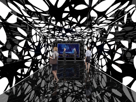  走廊过道3d模型 
