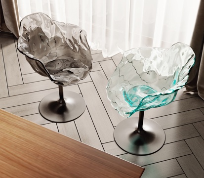  现代Edra餐椅3d模型 