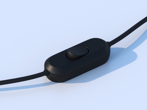 开关 按键 按纽 电源3d模型 