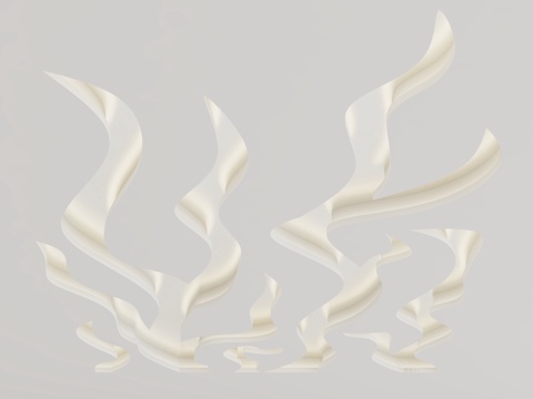  现代天花吊顶3d模型 