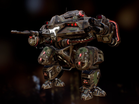  Battlemech G-33su模型 