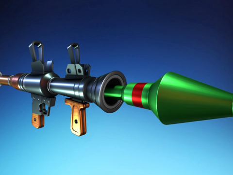  堡垒RPG3d模型 