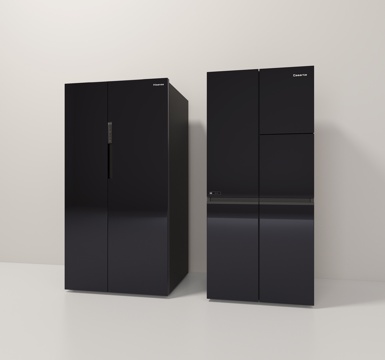  现代冰箱组合3d模型 