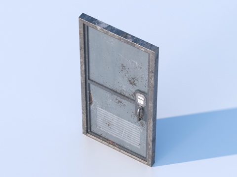  门 铁门 大门 房门3d模型 